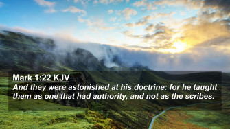 Mark Kjv 4k Wallpaper And They Were Astonished At His