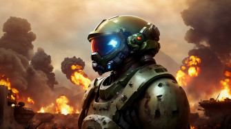 4k Wallpaper Hot Battlefield R Stablediffusion