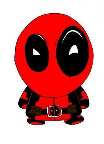 Chibi Deadpool Wallpaper Colorby