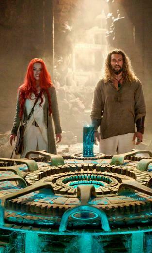 Aquaman And Mera Still From Movie iPhone HD 4k