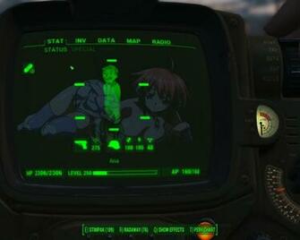 Ikaros Pip Boy Background Fallout Mod Cheat Fo4