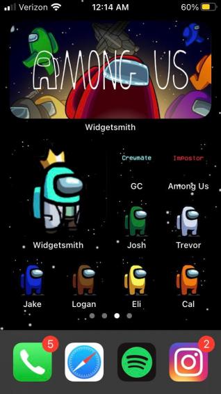 My Take On An Among Us Ios Background Amongus