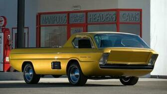 Vintage Cars Pickup Trucks Dodge Classic Wallpaper Art