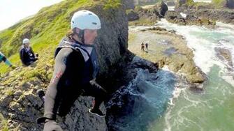 Coasteering In Ireland Best Spots For Cliff Jumping Into The