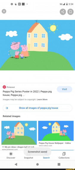 Peppa Pig House Wallpaper