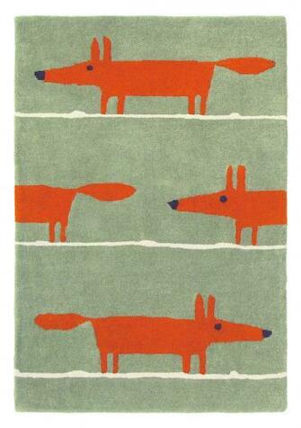 All Brands Scion Rugs Mr Fox Cinnamon Rug