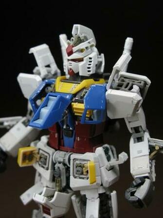 Rg Rx Gundam Full Hatch Open Scratchbuild Work Gunpla Not
