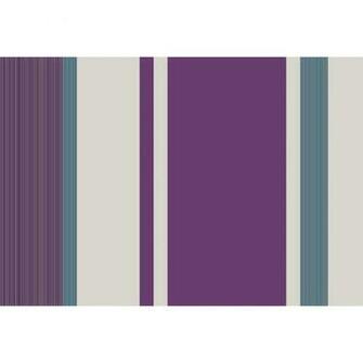 Wilko Manton Stripe Plum Tealwallpaper
