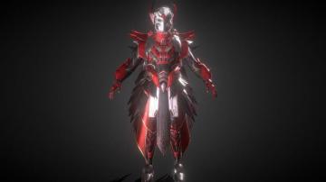 Blood Raven X Suit 3d Model By Vi G Mi