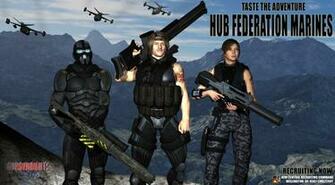 Hub Federation Marines Recruiting Poster By Baronekum