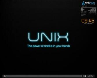 Unix Background Pling