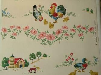 50s Vintage Wallpaper For Your Retro Kitchen