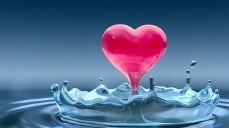 Water Love And Other Drugs Hearts HD