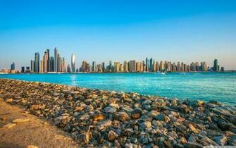 United Arab Emirates Skyscrapers 4k HD Desktop Wallpaper For