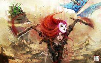 Katarina Item League Of Legends HD Wallpaper Lol Girl Champion
