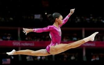 Gymnastics Exercise Fitness Sexy Babe Sport Grace Artistic