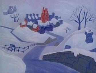 Animation Background Mr Magoo S Christmas Carol