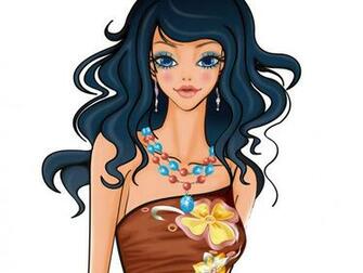 Wallpaper Cute Photos Cartoon Girl