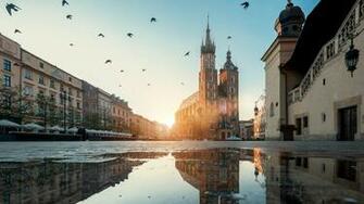 St Mary S Basilica Krakow 4k UltraHD Wallpaper