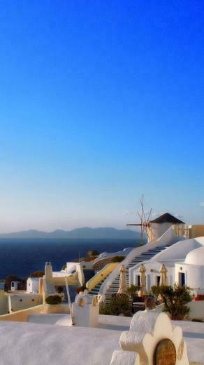 Sherif Albeih On Nice Places In Greece Wallpaper