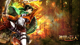 Attack On Titan Levi Wallpaper Woodland By Skeptec