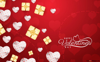 February Valentine S Day Red Happy Valentines 4k Wallpaper