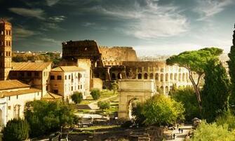 Ruins Rome Wallpaper