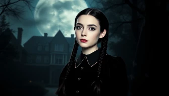 Wednesday Addams HD Wallpaper