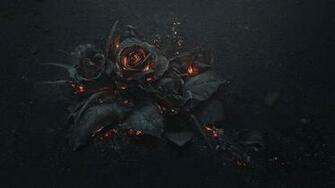 Gothic Roses Wallpaper
