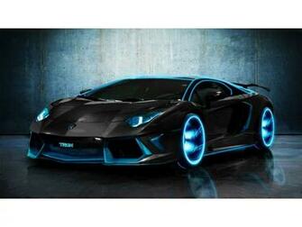 Beauty Tron Lamborghini Aventador HD Wallpaper