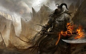 Demon Warrior Wallpaper