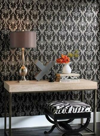 Wallcoverings For Less Ashford House Black And White Wallcovering