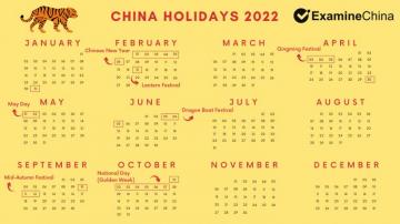 China Holidays Examinechina