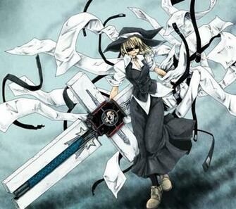 Touhou Trigun Kirisame Marisa Nicholas D Wolfwood Crossovers
