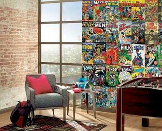Marvel Comic Book Cover Wallpaper Mural At Werd