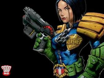 2000ad Wallpaper Where The Series Is Judge Hershey
