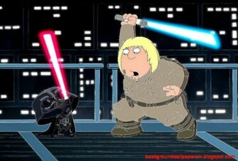 My Wallpaper Star Wars Family Guy Lightsaber