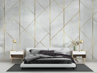 Abstract Geometric Modern Design Luxury Wallpaper Self Adhesive Peel And Stick Wall Sticker Decoration Scandinavian Removable