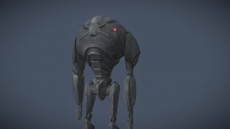 B2 Super Battle Droid Rpg Bad Batch Fan Art 3d Model By Eddie