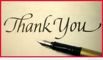Thank You Saying Wallpaper