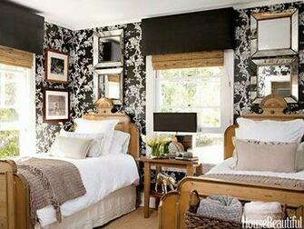 Year Old Farmhouse Goes Modern Floral Wallpaper