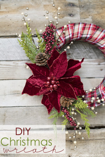 Diy Christmas Wreath Wallpaper