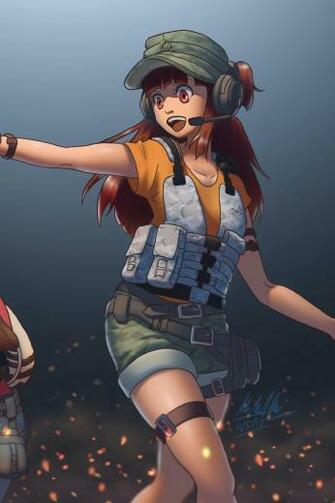Wallpaper On The Mobile In Anime