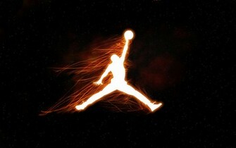 Jumpman Wallpaper With Pixel