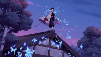 Pap Is De Parede Shinobu Kocho Wallpaper