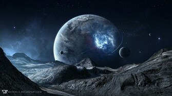 Blue Space By Whendell