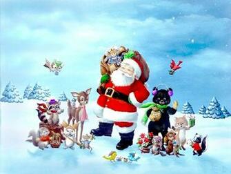 Santa Pictures Christmas Wallpaper Background Desktop Background