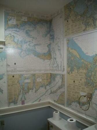 Nautical Chart Wallpaper