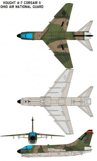 Vought A Ohio Air Guard By Bagera3005