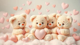 Love Teddy Bear Wallpaper